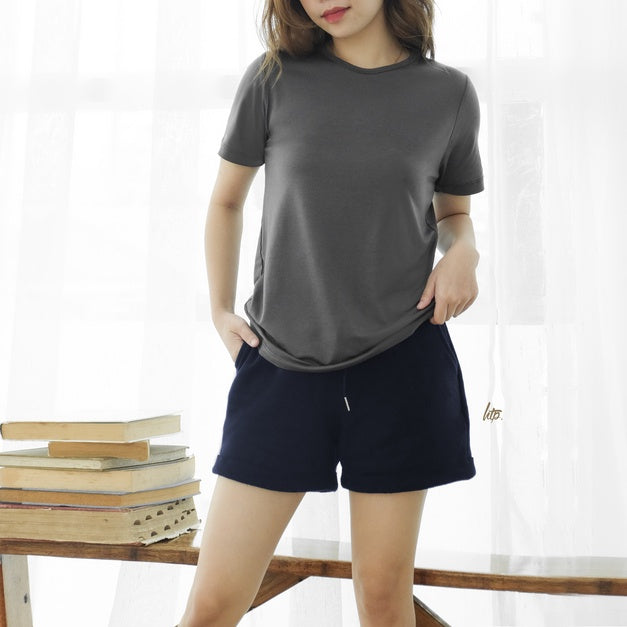 HTP Comfy Sweat Shorts with Pockets for Women