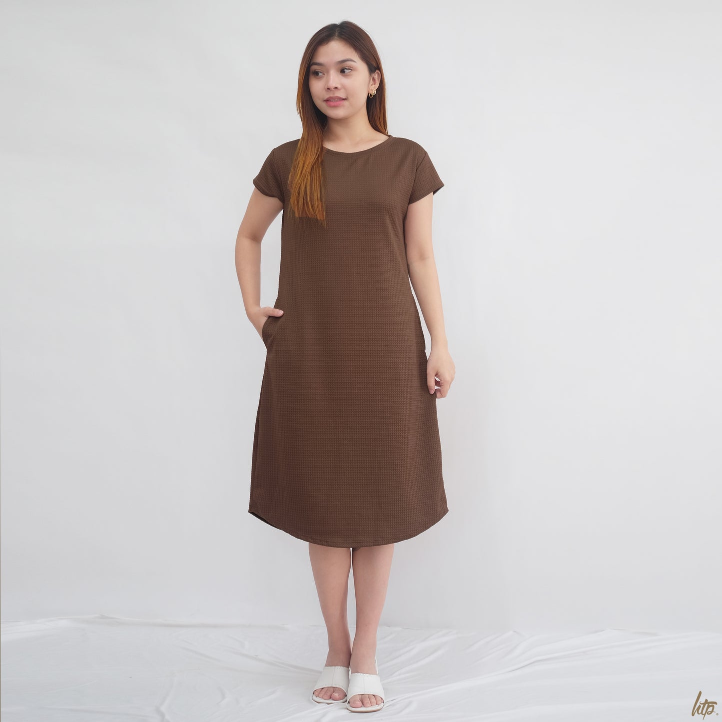 HTP Waffle Dress For Women