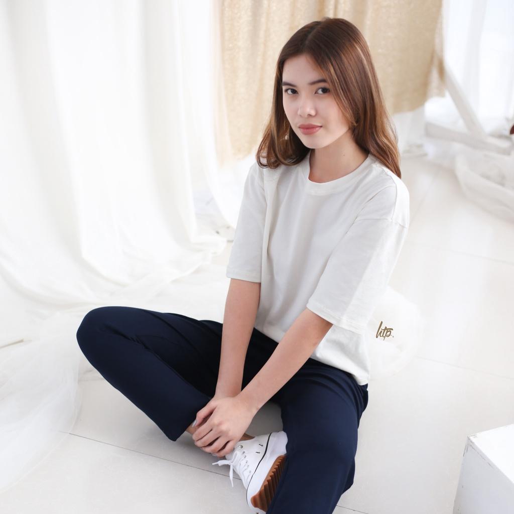 HTP 3/4 Boxy Cotton Tee for Women