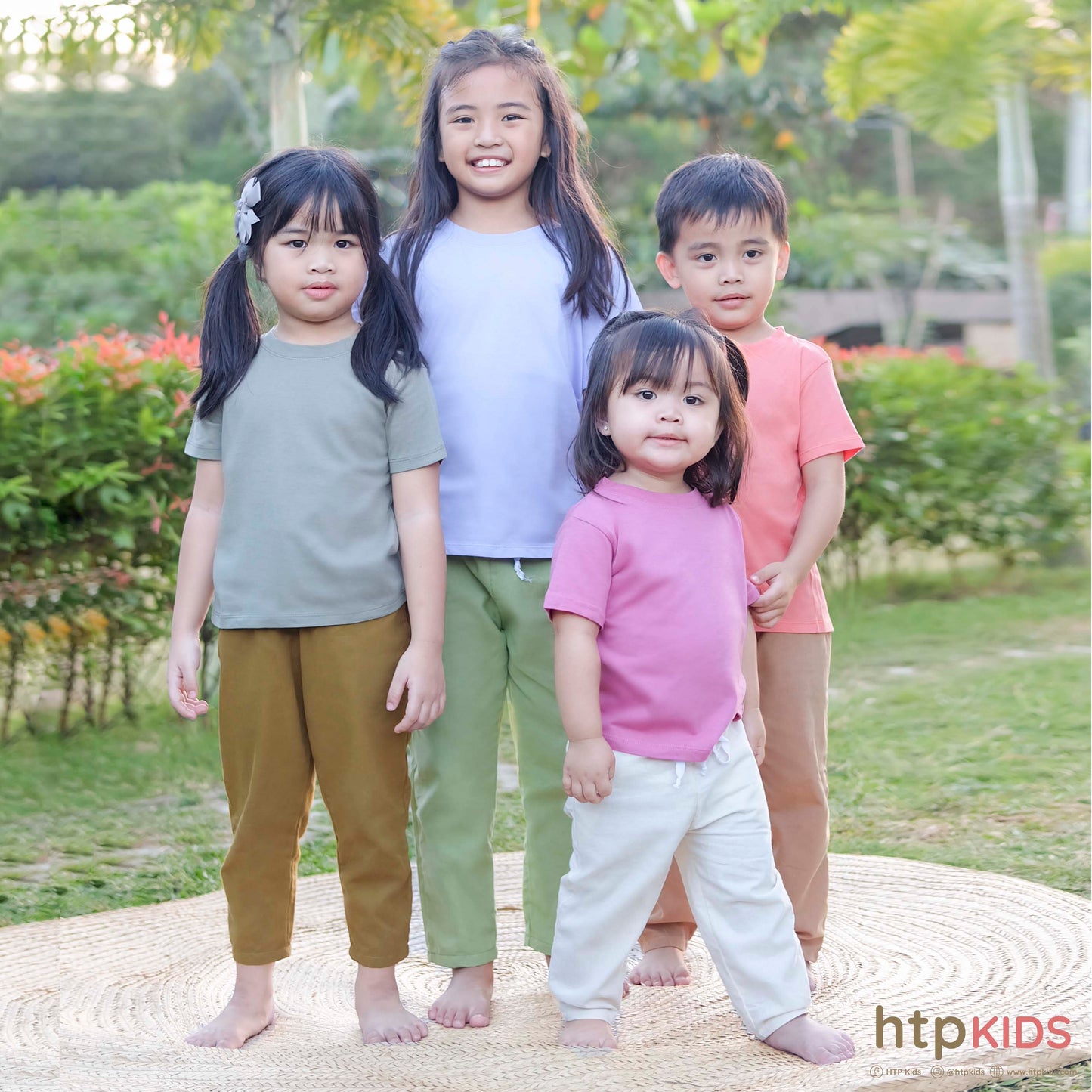 HTP Kids Cropped Linen Pants