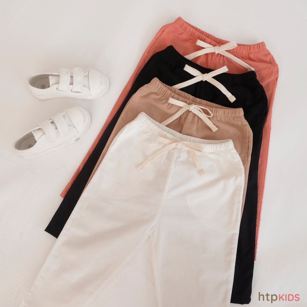 HTP Kids Cropped Linen Pants