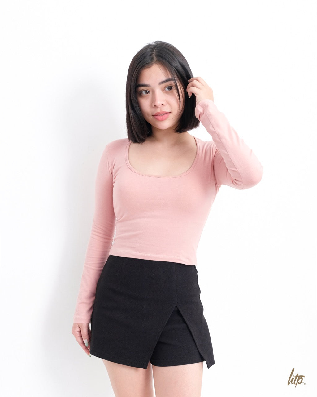 HTP Square Neck LS Top