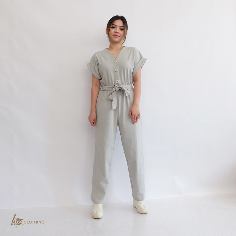 HTP Buttoned Jumpsuit