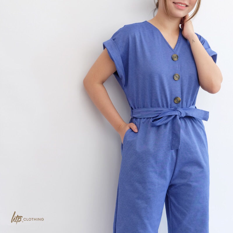 HTP Buttoned Jumpsuit