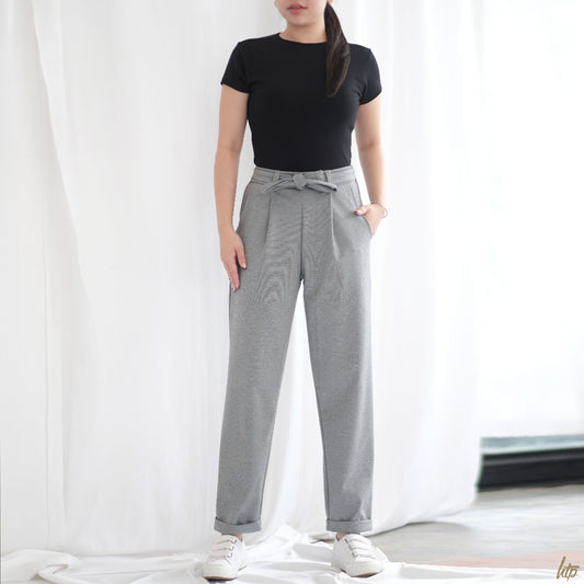 HTP Pocket Tie Pants for Women - Korean Inspired