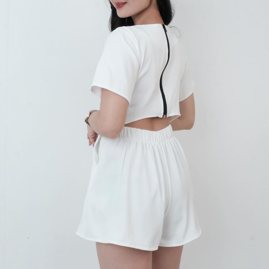 HTP Open Back Romper