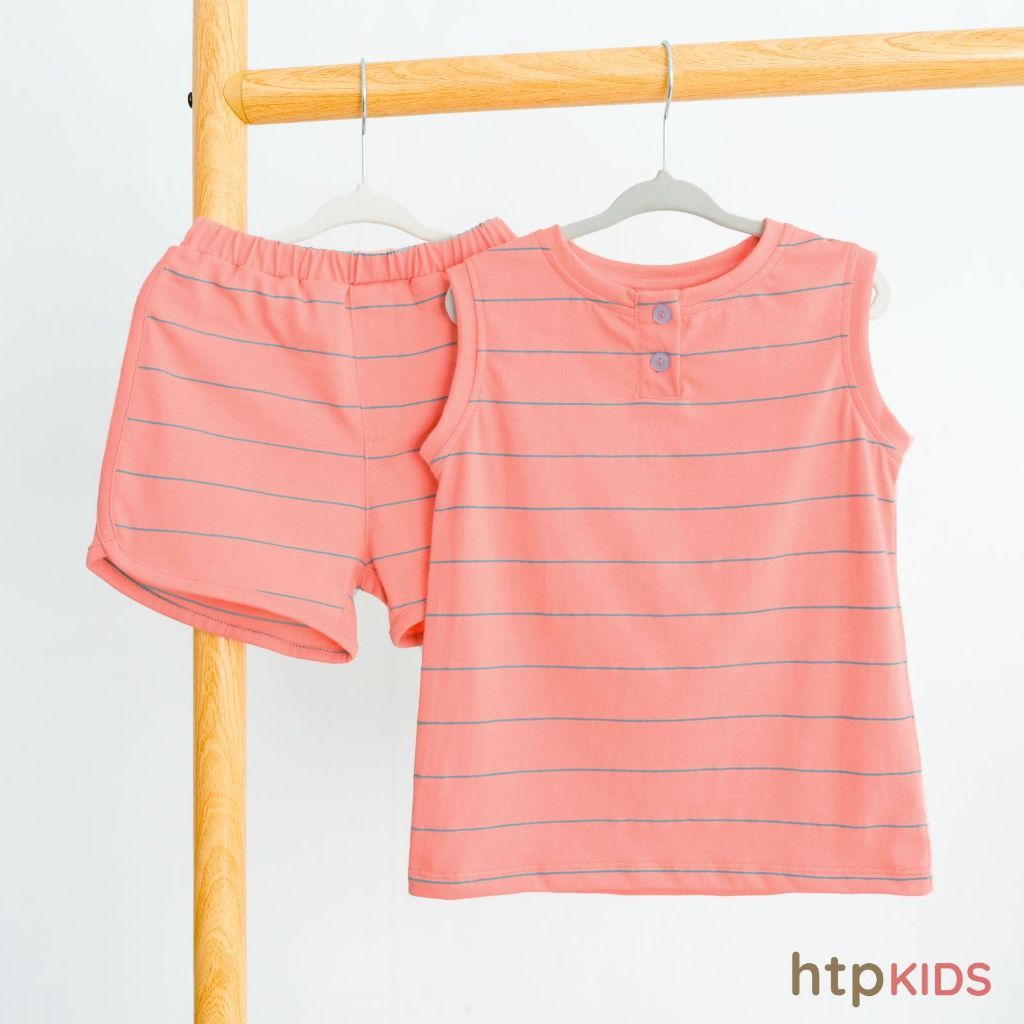 HTP Kids Printed Muscle Tee And Shorts Set