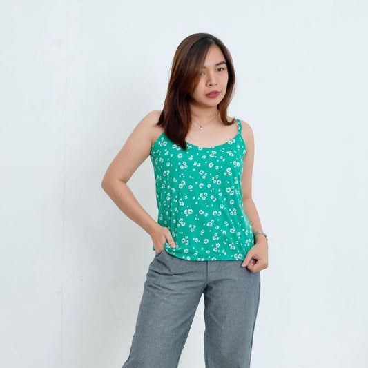 HTP Cotton Strappy Top For Women