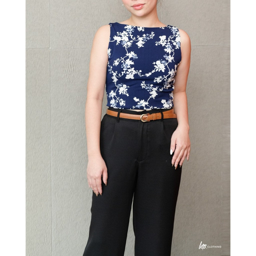 HTP Boatneck Croptop (Double Lined)