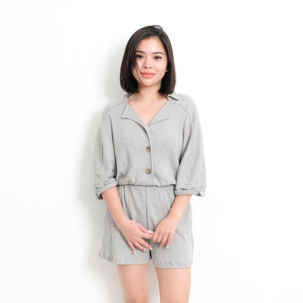 HTP Collared Button Romper