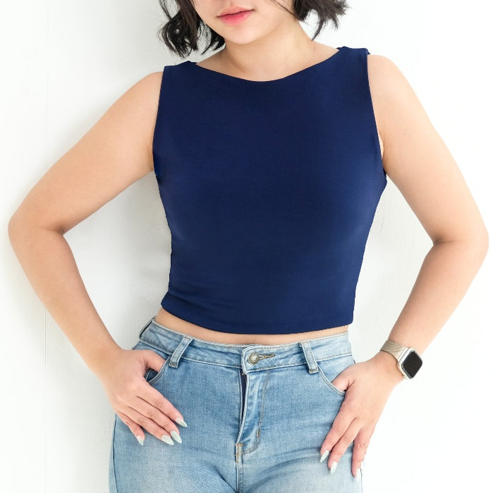 HTP Boatneck Croptop (Double Lined)