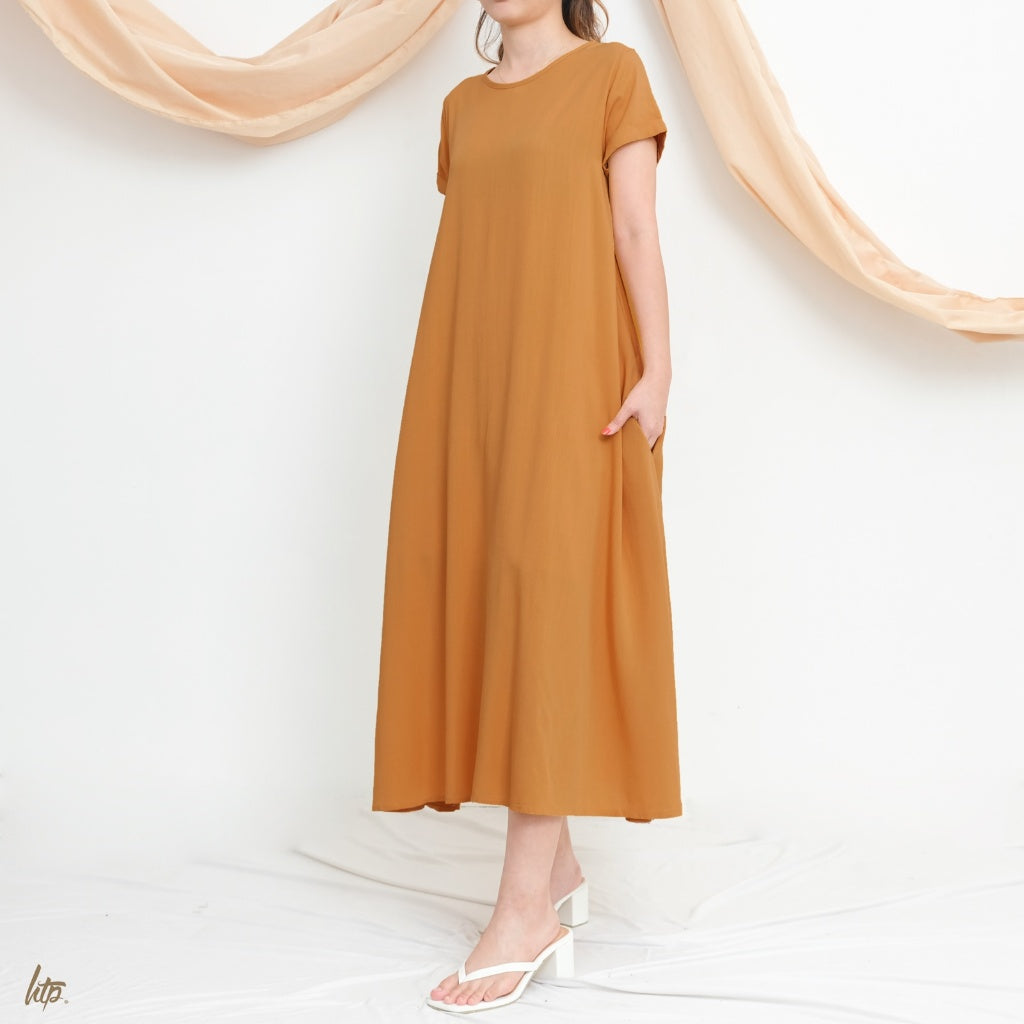 HTP Maxi Linen Dress