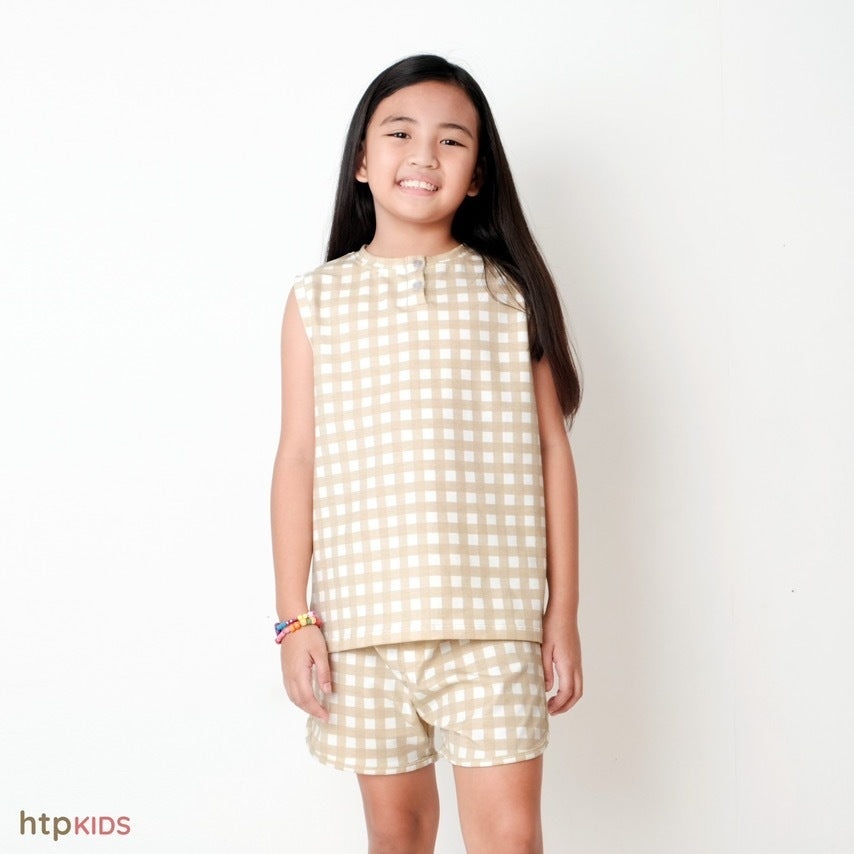 HTP Kids Printed Muscle Tee And Shorts Set