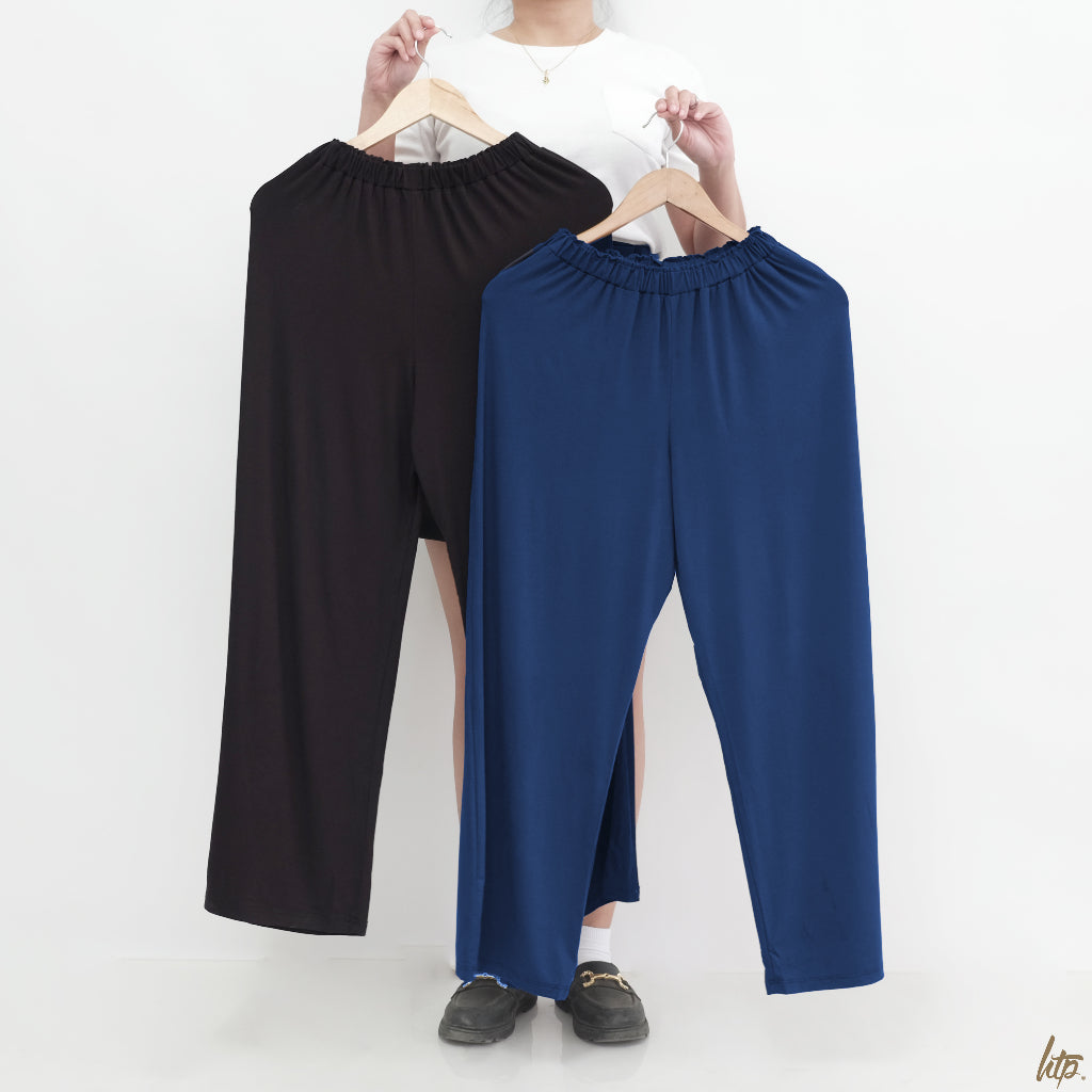 HTP High- Waist Straight Cotton Pants