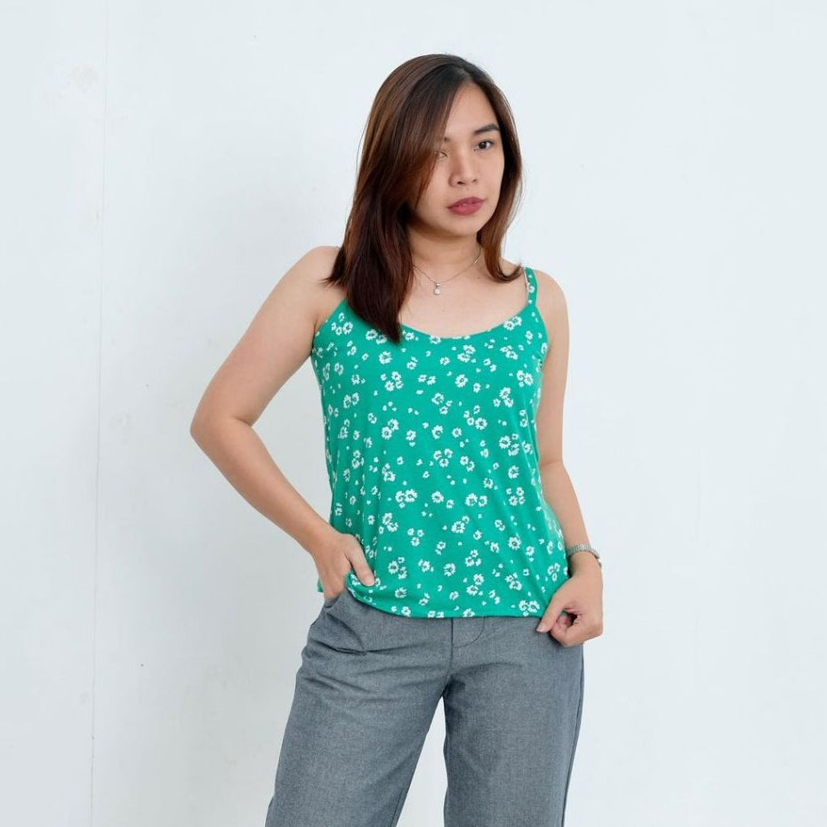 HTP Cotton Strappy Top For Women