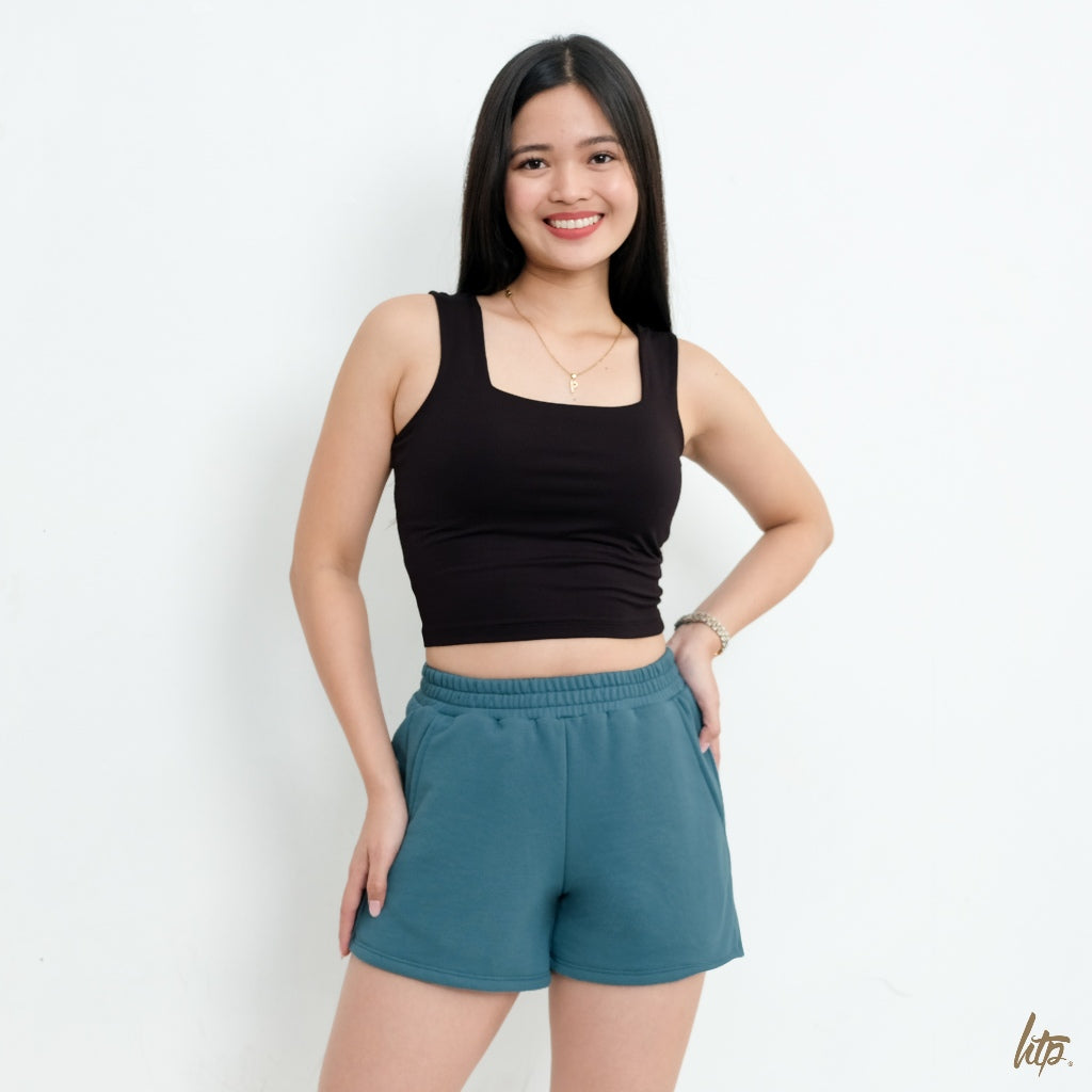 HTP Comfy Sweat Shorts with Pockets for Women