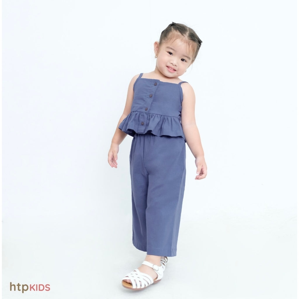 HTP Kids Girl Peplum Top & Pants Set