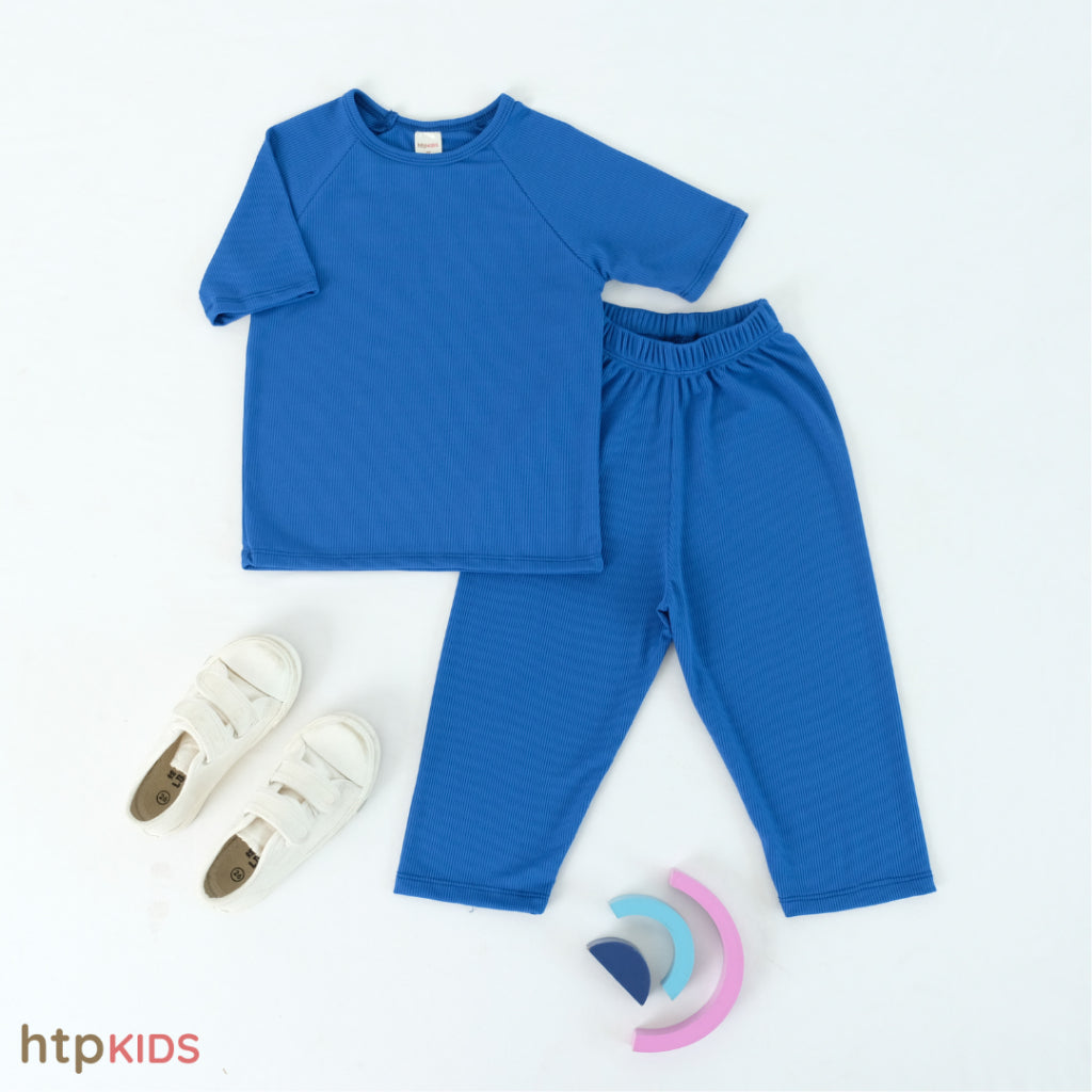 HTP Ribbed Sleepwear Set For Adult And Kids