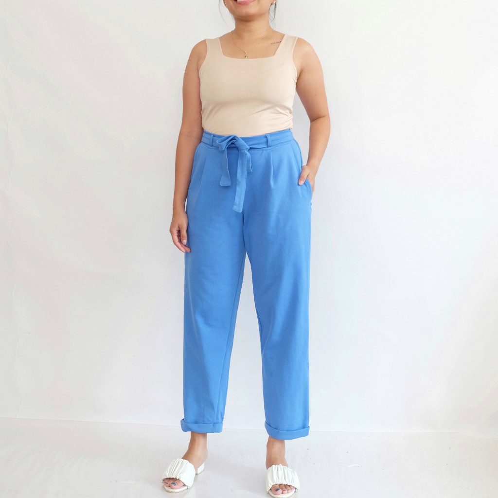 HTP Pocket Tie Pants for Women - Korean Inspired