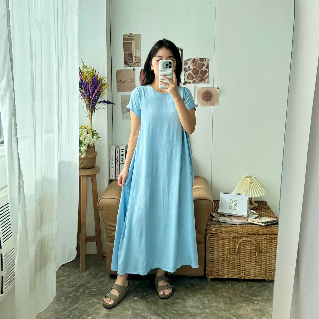 HTP Maxi Linen Dress