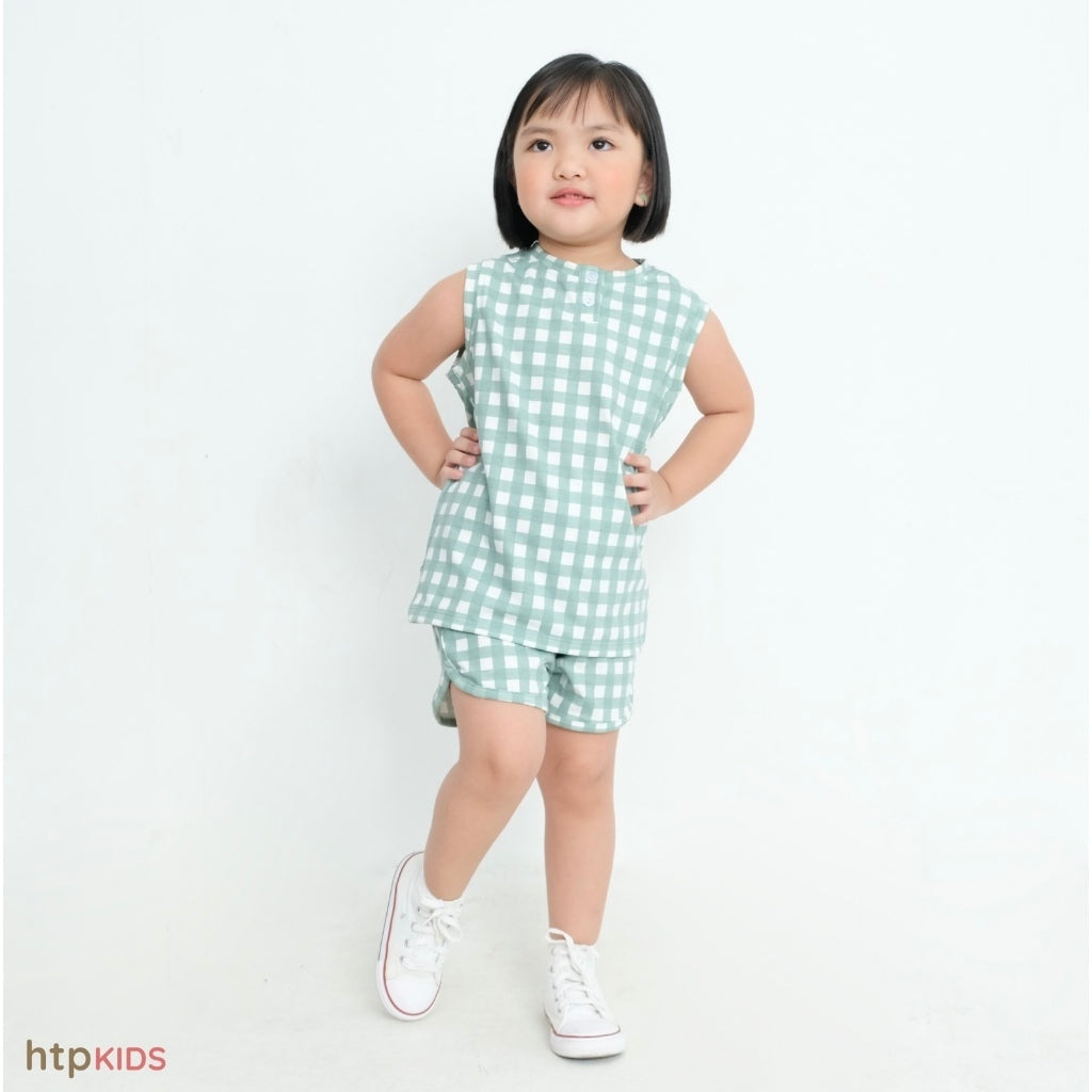 HTP Kids Printed Muscle Tee And Shorts Set